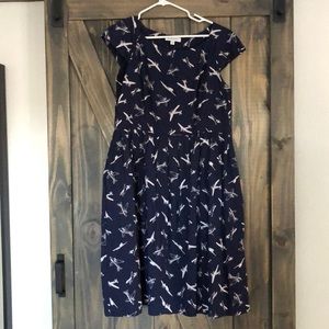 Emily and Fin/MODCLOTH Airplane Midi Dress